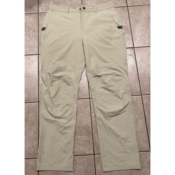 Sitka Gear Territory Pants Mens 36R Beige Stretch Performance Hiking Outdoor - Picture 1 of 9
